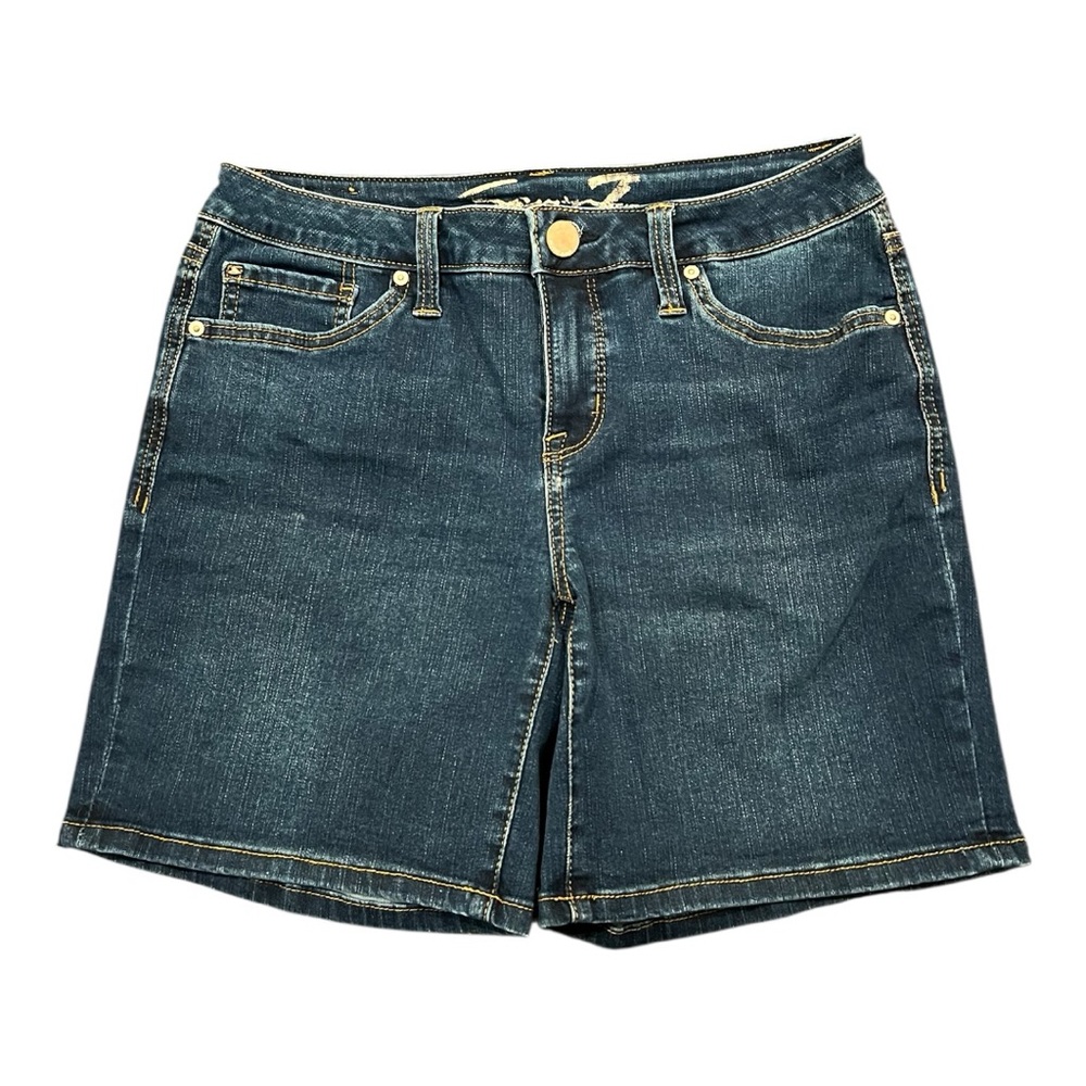 Seven7 Blue Jean Shorts Classic Style